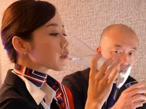 Hot japan girl Rei Mizuna in group sex scene